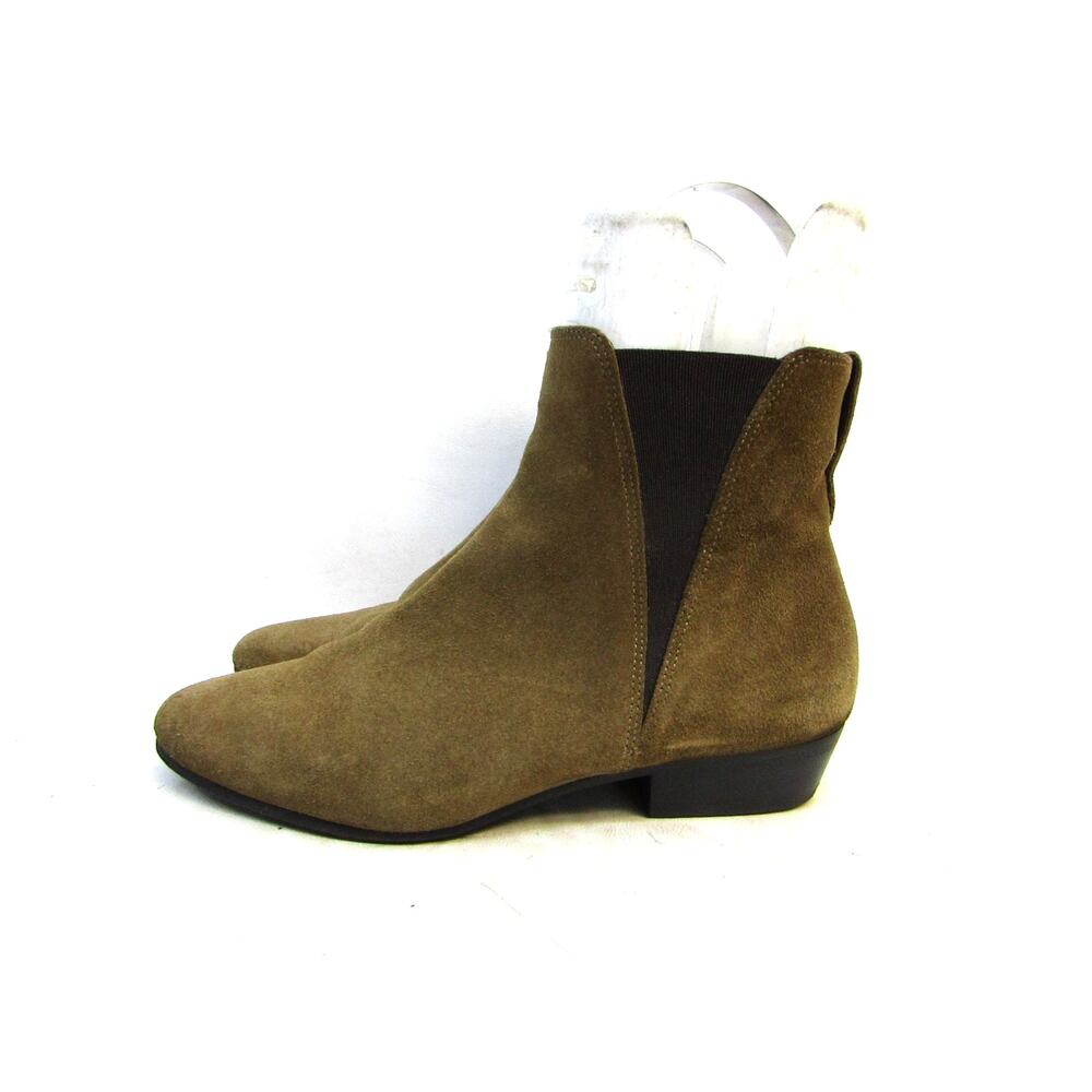 Isabel Marant Etoile Womens Size 36 EUR Brown Suede Zip Ankle Fashion Boots